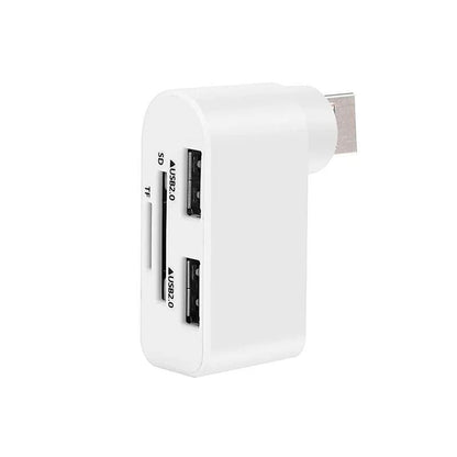 Drehbarer 4-in-1-USB-Hub