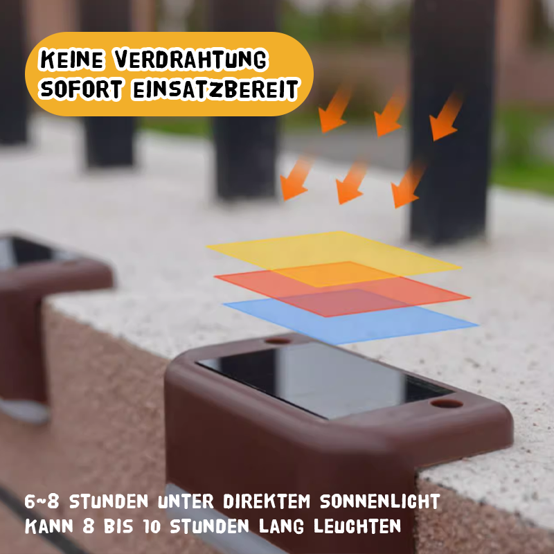 Solar-Stufenlicht/Solar garden light