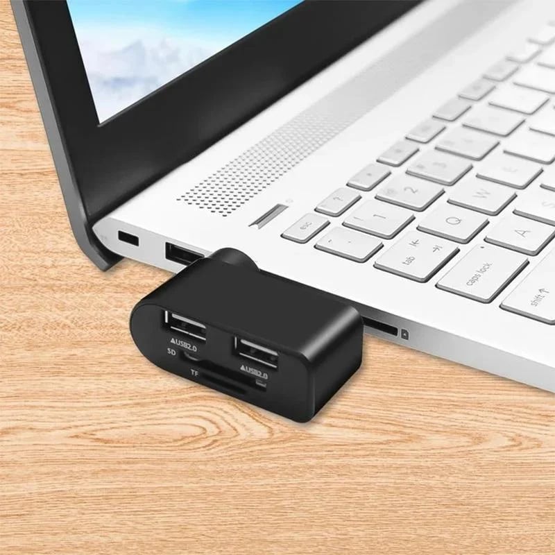 Drehbarer 4-in-1-USB-Hub