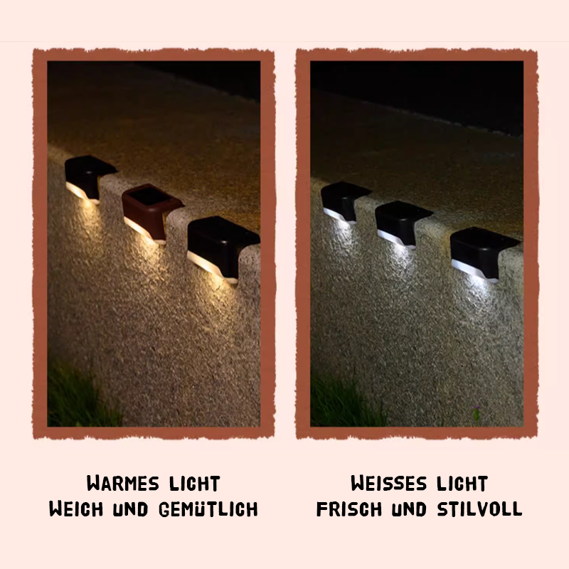 Solar-Stufenlicht/Solar garden light