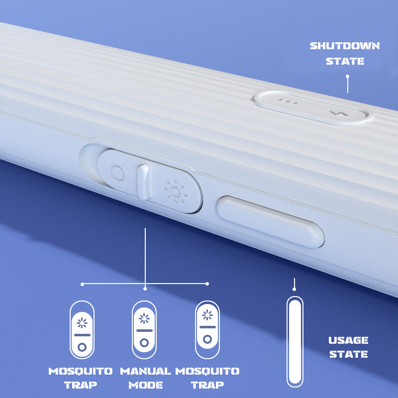 Vier-in-Eins faltbare elektrische Mückenklatsche