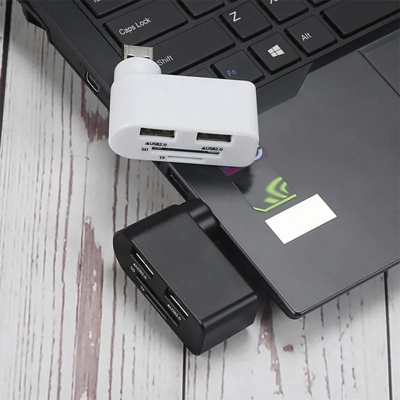 Drehbarer 4-in-1-USB-Hub