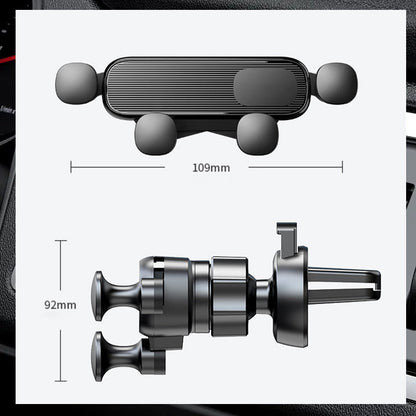 Fahrzeug-Luftauslass Schwerkraft Navigation Handy-Halter