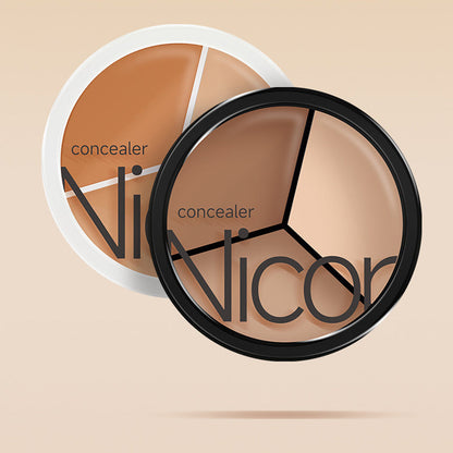 3-farbige Concealer-Creme