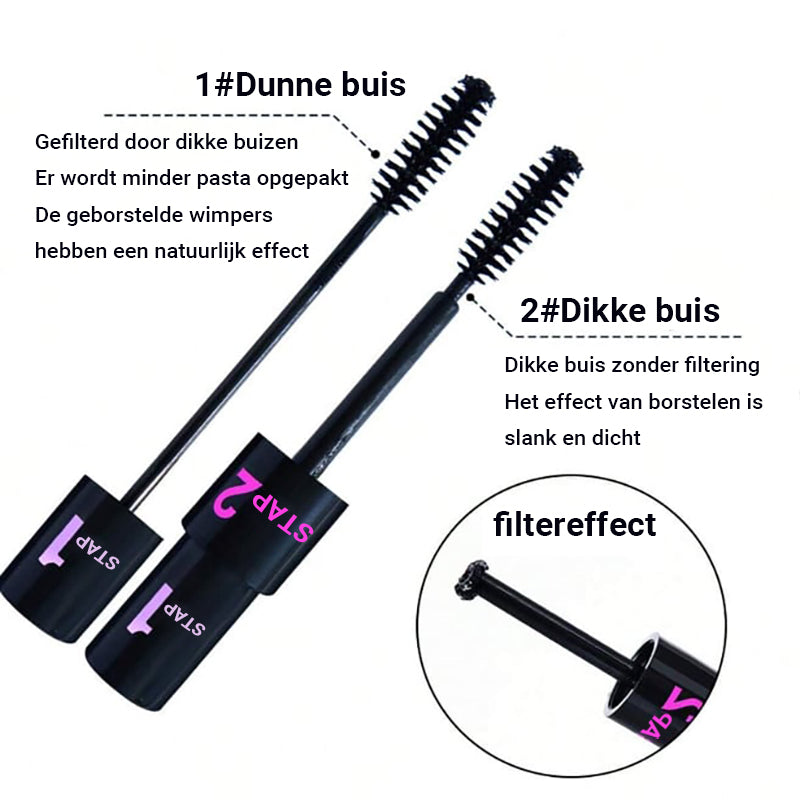 Lange, dichte Wimpern Duo Mascara