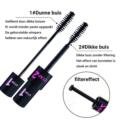 Lange, dichte Wimpern Duo Mascara