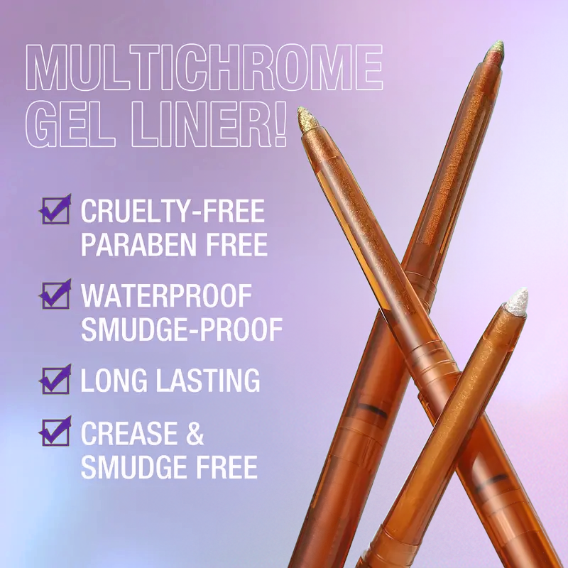 Gel Eyeliner-Metallic Color Changing Eyeliner